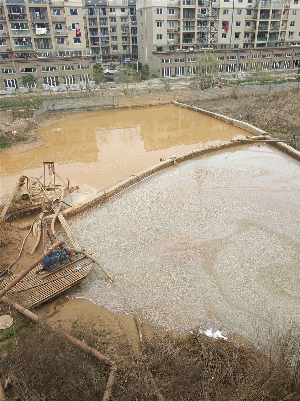 安吉沉淀池淤泥清理-厂区废水池淤泥清淤